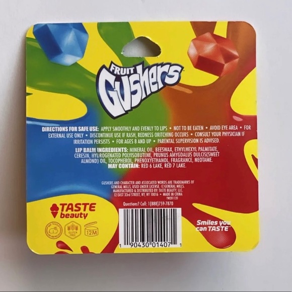 Fruit Gushers tropical fruit flavored lip balm - Picture 4 of 4